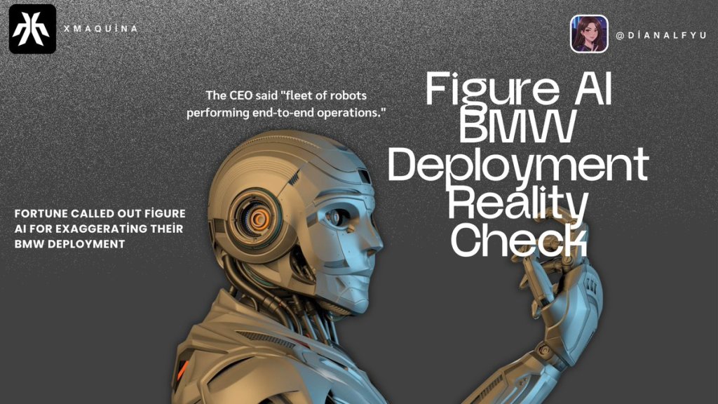 Figure AI’s BMW Robot Deployment: 11 Months of Real-World Success Amid Hype&nbsp;Criticism