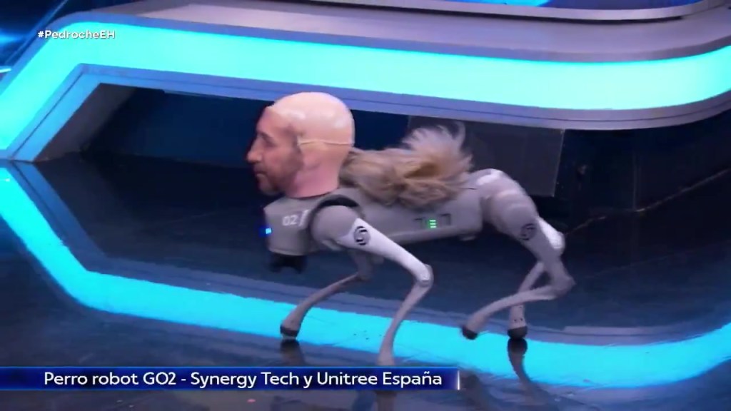 Meet Don Alicio: The Charismatic Unitree Go2 Robot Dog Lights Up PedrocheEH on El&nbsp;Hormiguero