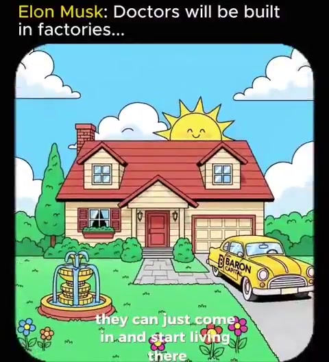 Elon’s Optimus Vision: Factory-Built Surgeons for Universal Healthcare