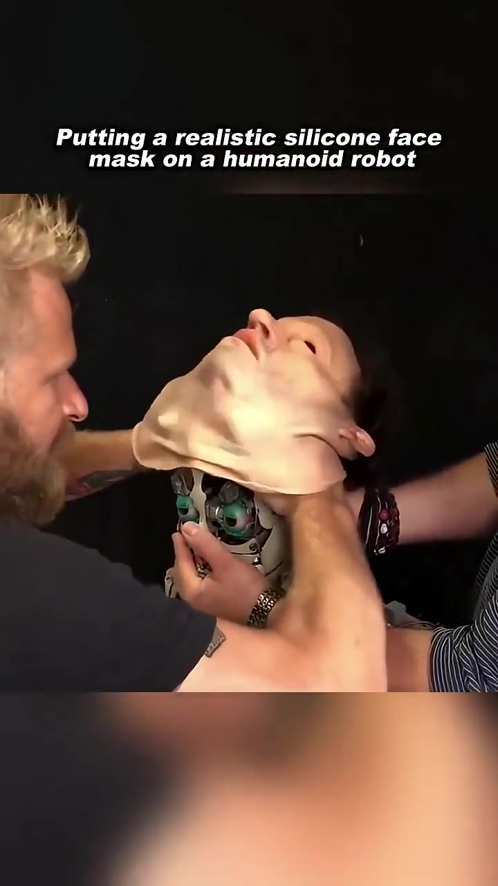 Silicone Faces on Robots: Bridging the Uncanny Valley